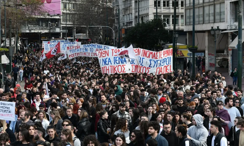 Ποιοι δρόμοι έχουν κλείσει στην Αθήνα λόγω του φοιτητικού συλλαλητηρίου